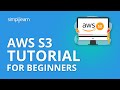 AWS S3 Tutorial For Beginners AWS S3 Bucket Tutorial AWS Tutorial For Beginners Simplilearn