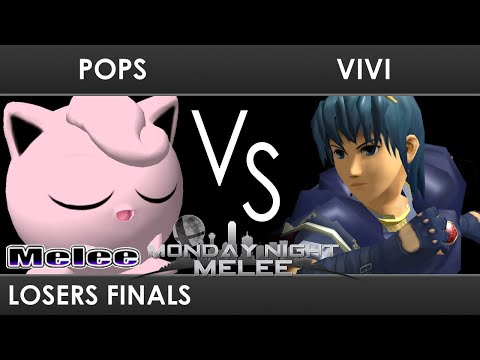 MNM 321 - Pops (Jigglypuff) VS ViVi (Marth) - Losers Finals - SSBM