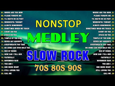 slow rock love songs collection 70s 80s 90s | nonstop slow rock pinoy medley 🎺 best luamang tugtugin