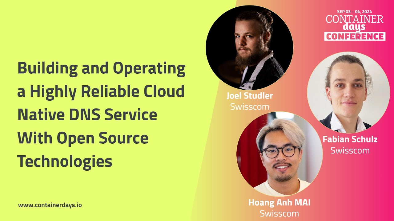 Building and Operating a Highly Reliable Cloud Native DNS Service With Open Source Technologies