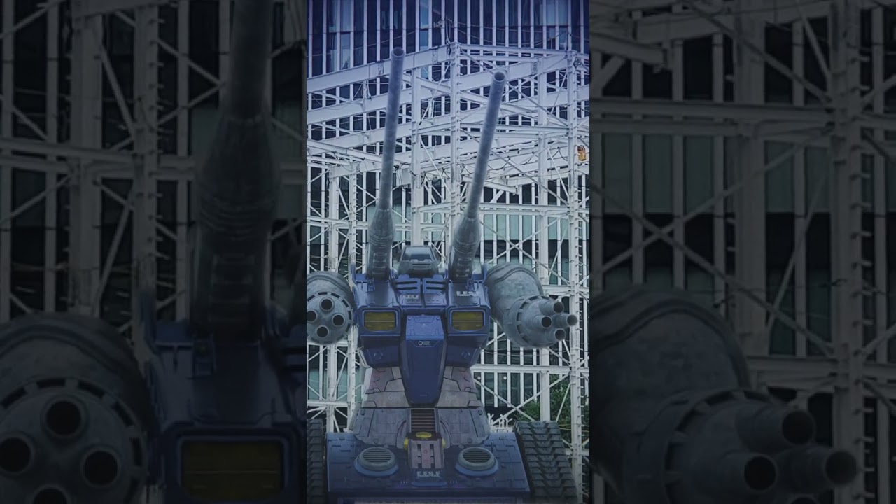 実物大ガンタンク 名古屋駅前 #Shorts