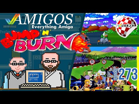 Bump N Burn Review | Amigos: Everything Amiga Podcast 273 | Commodore Amiga