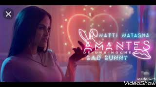 Natti Natasha - Amantes de una noche (Solo Version)