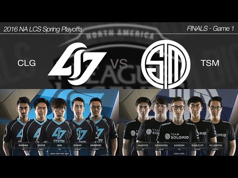 2016 NA LCS Spring Playoffs Finals [ CLG vs TSM ] Game 1 160418