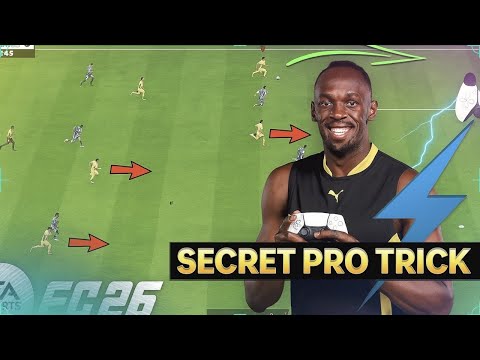 ⚡NEW INSANE SPEED TRICK in FC 26! Pros Use THIS to Run FASTER & Win More!