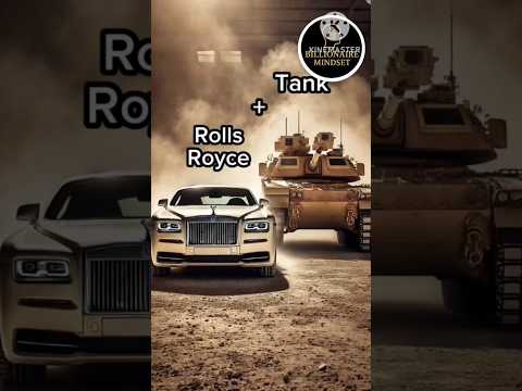 Rolls-Royce Tank with Bugatti Speed & Jet Power? 😱🔥 Ultimate Beast Vehicle | #Shorts #viralshorts #