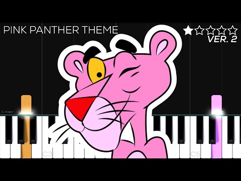 The Pink Panther Theme | EASY Piano Tutorial