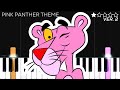 The Pink Panther Theme EASY Piano Tutorial