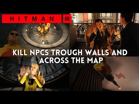 The molotov is breaking Hitman 3