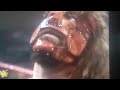 A Tranquil Peaceful Mankind Sways Back Forth To His Post Match Victory Theme Song Mick Foley