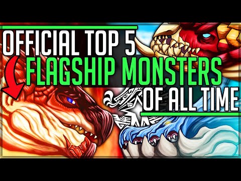 The Official Top 5 Best Flagship Monsters in All of Monster Hunter! (Discussion/Vote/Iceborne) #mhw