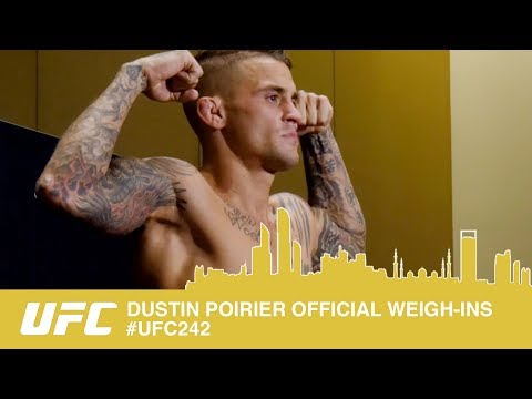 UFC 242 - DUSTIN POIRIER OFFICIAL WEIGH-INS