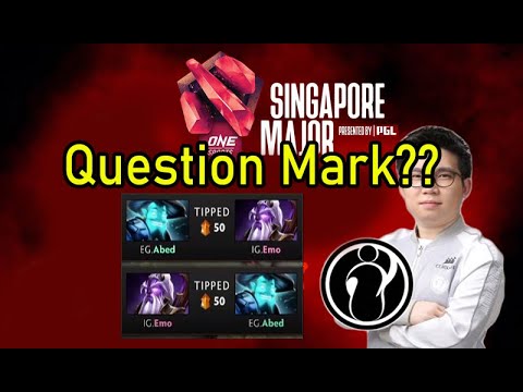 IG.EMO QUESTION MARK EG! Singapore Major GRAND FINALS GAME 3