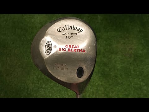 1995-98 Great Big Bertha Warbird Driver - The Vintage Golfer