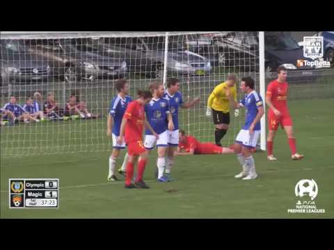 2016 NNSWF NPL Round 5  Highlights - Hamilton Olympic FC v Broadmeadow Magic FC