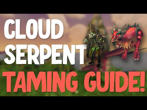 How to Tame Cloud Serpents and Quickly Get Exalted With the Order of the Cloud Serpents