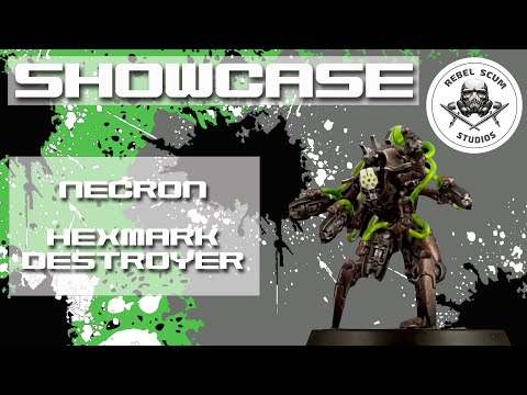 Warhammer 40k: Necron Hexmark Destroyer Painting Showcase