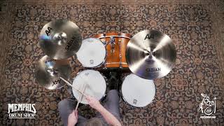 Video thumbnail for Sabian 14" AAX Studio Hi Hats - Brilliant - 885/1255g (21401XB-1012919E) by Memphis Drum Shop