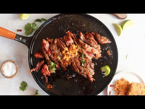 Smoky Chipotle Steak With Chipotle Butter Recipe