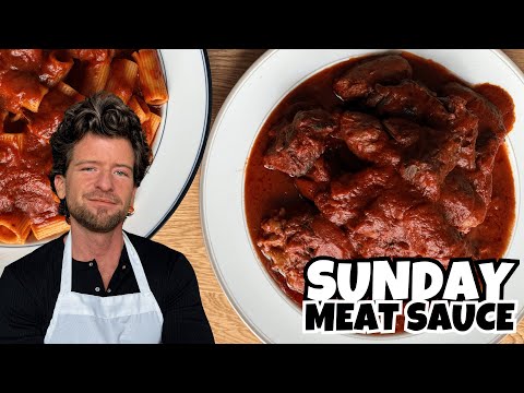 How to Make Italian Sunday Meat Sauce: Ragù alla Napoletana