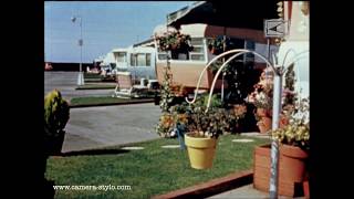 Trailer Park Living in USA, 1960&#39;s