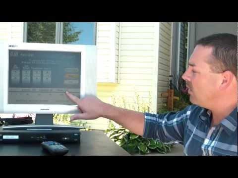 8. Receiver Menu - TR-6100 Winegard Portable Satellite Dish & Tripod Kit