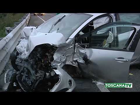 2018-11-02 PRATO - GRAVE INCIDENTE IN VIALE UNIONE EUROPEA, TRE FERITI