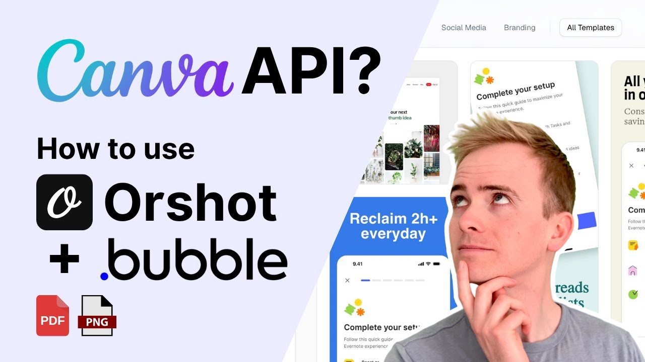 Canva API? How to use Orshot & Bubble.io thumbnail