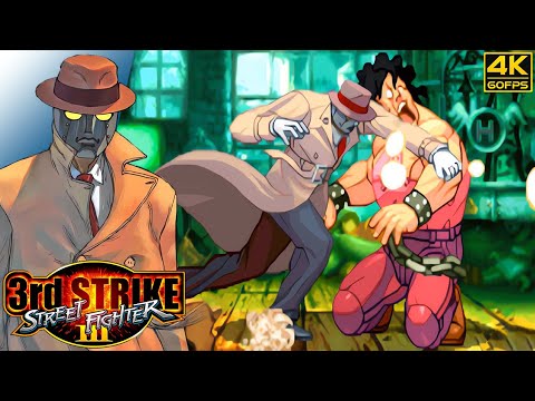 Street Fighter III: 3rd Strike - Q (Arcade / 1999) 4K 60FPS