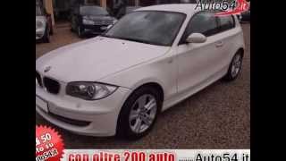 preview picture of video 'BMW 120 d cat 3 porte Futura DPF - Auto54.it'