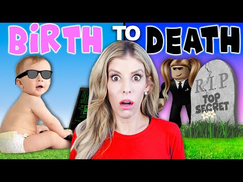 BIRTH TO DEATH of a HACKER SPY in Brookhaven! (Rebecca Zamolo Roblox RP)