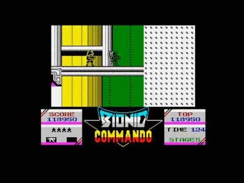 BIONIC COMMANDO - 128K (ZX SPECTRUM - FULL GAME)