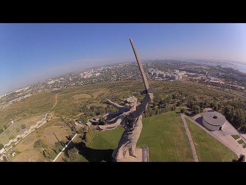 Волгоград 2018. В отпуск с квадрокоптером. Volgograd. Drone travel 2018.