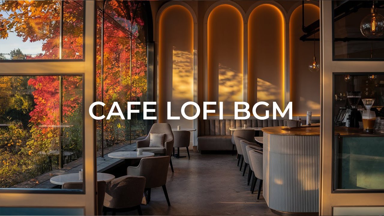 Study & Work Cafe BGM ☕ | Relaxing Lofi Music | Afternoon Focus Mix
