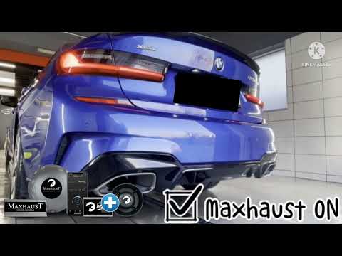 BMW 330D #Active exhaust.