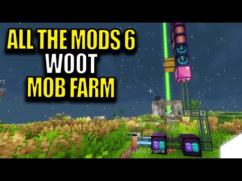 Ep40 Woot Mob Farm - Minecraft All The Mods 6 Modpack