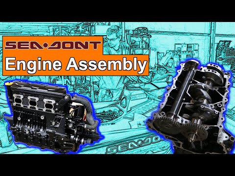 Sea-don't Engine reassembly. (The cheapest Seadoo RXP on the planet... kinda)