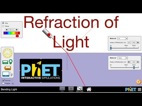 Refraction Phet