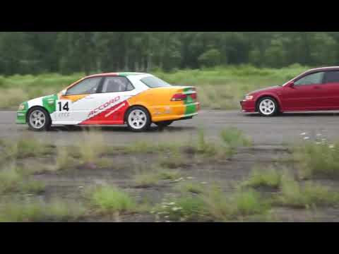 Honda accord euroR 6 gen k20a drag racing