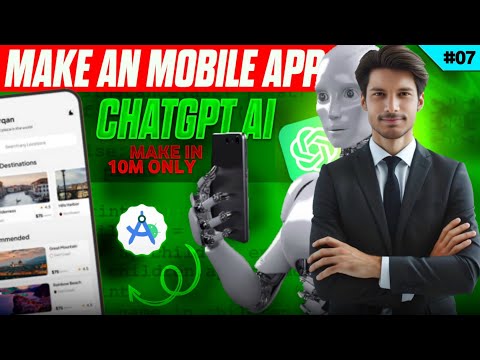 Make An App Using ChatGPT Android Studio in 10 MIN