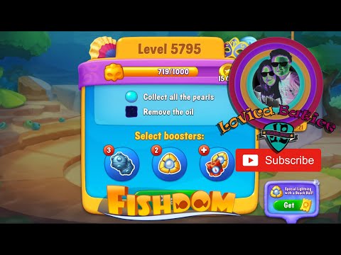 Fishdom Level 5791 - 5795 - Aquarium Artist's Studio - World Art Works - Gameplay