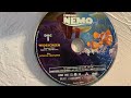 Finding Nemo DVD Menu Walkthrough Disc 1