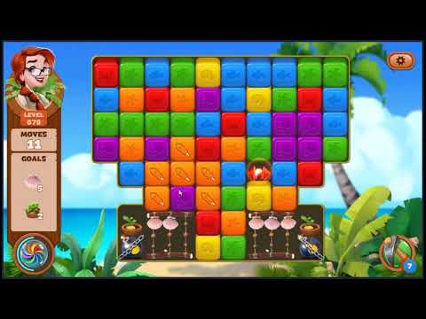 Lost Island Blast Adventure Level 678 - NO BOOSTERS 🏝️ | SKILLGAMING ✔️