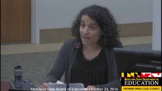 "Wireless is not safe" MD BOE informed of the American Academy of Pediatrics Guidelines