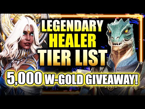 TIER LIST Legendary Healers - BEST IN CLASS - All 11 Ranked! ft. @Rtype16 #WoR