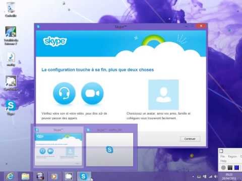 comment ouvrir skype avec windows 8