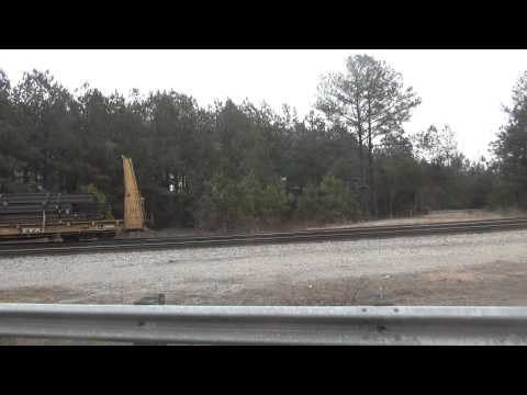 CSX SD40-2 #8237 pushing some railcars