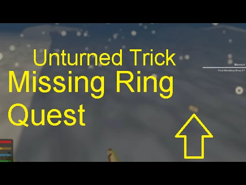Unturned Quest Trick! Easier Way to Find the Ring!!