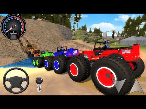 Juegos De Carros - Offroad Police Car Stunts Driving #2 - Dirt Cars Racing - Android GamePlay 2026
