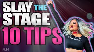 Stage Performance Tips For Singers (Slay the Stage 🔥) | How to Improve Your Stage Presence